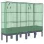 Arriate con cubierta invernadero aspecto ratán 160x40x140 cm by , Pots and planters - Ref: Foro24-4015835, Price: 129,47 €, D...