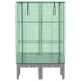 Hochbeet mit Gewächshausabdeckung im Rattan-Look 80x40x140 cm von , Töpfe und Pflanzgefäße - Ref: Foro24-4015861, Preis: 68,9...
