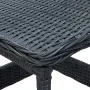 Dunkelgrauer Gartentisch aus synthetischem Rattan, 45 x 45 x 46,5 cm von vidaXL, Gartentische - Ref: Foro24-313306, Preis: 54...