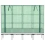 Arriate con cubierta invernadero aspecto ratán 160x40x140 cm by , Pots and planters - Ref: Foro24-4015849, Price: 110,19 €, D...