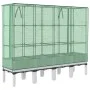 Arriate con cubierta invernadero aspecto ratán 160x40x140 cm by , Pots and planters - Ref: Foro24-4015849, Price: 110,19 €, D...