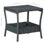 Dark gray synthetic rattan garden table 45x45x46.5 cm by vidaXL, Garden tables - Ref: Foro24-313306, Price: 54,45 €, Discount: %