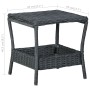 Dunkelgrauer Gartentisch aus synthetischem Rattan, 45 x 45 x 46,5 cm von vidaXL, Gartentische - Ref: Foro24-313306, Preis: 62...