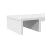 Soporte elevador pantalla ajustable madera blanco 80x24x10,5 cm by , Computer bases and risers - Ref: Foro24-854634, Price: 3...