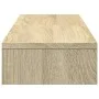 Soporte elevador pantalla ajustable roble Sonoma 80x24x10,5 cm by , Computer bases and risers - Ref: Foro24-854636, Price: 31...