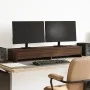 Soporte de monitor con cajones madera marrón roble 100x27x15 cm by , Computer bases and risers - Ref: Foro24-854676, Price: 5...
