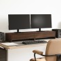 Soporte de monitor con cajones madera marrón roble 100x27x15 cm von , Computersockel und -erhöhungen - Ref: Foro24-854676, Pr...