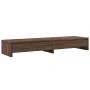 Soporte de monitor con cajones madera marrón roble 100x27x15 cm by , Computer bases and risers - Ref: Foro24-854676, Price: 5...