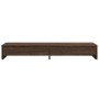 Soporte de monitor con cajones madera marrón roble 100x27x15 cm von , Computersockel und -erhöhungen - Ref: Foro24-854676, Pr...