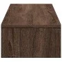 Soporte de monitor con cajones madera marrón roble 100x27x15 cm by , Computer bases and risers - Ref: Foro24-854676, Price: 5...