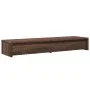 Soporte de monitor con cajones madera marrón roble 100x27x15 cm by , Computer bases and risers - Ref: Foro24-854676, Price: 5...