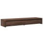 Soporte de monitor con cajones madera marrón roble 100x27x15 cm von , Computersockel und -erhöhungen - Ref: Foro24-854676, Pr...