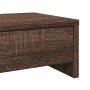 Soporte de monitor con cajones madera marrón roble 100x27x15 cm von , Computersockel und -erhöhungen - Ref: Foro24-854676, Pr...