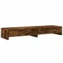Soporte monitor y cajones madera roble ahumado 100x27x15 cm von , Computersockel und -erhöhungen - Ref: Foro24-854674, Preis:...