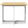 Mesa de comedor plegable mariposa Corona madera pino blanco by , Kitchen and dining tables - Ref: Foro24-4013435, Price: 191,...