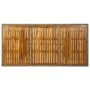 Garden table synthetic rattan solid acacia wood light gray by vidaXL, Garden tables - Ref: Foro24-313312, Price: 171,83 €, Di...