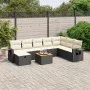 8-piece garden sofa set with black synthetic rattan cushions by , Garden sets - Ref: Foro24-3264983, Price: 502,85 €, Discoun...