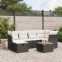7-piece garden dining set with black synthetic rattan cushions by , Garden sets - Ref: Foro24-3264724, Price: 404,64 €, Disco...