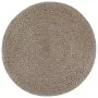 Puf hecho a mano gris claro 45x30 cm yute von , Osmanen - Ref: Foro24-248081, Preis: 74,04 €, Rabatt: %