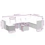 8-teiliges Gartensofa-Set mit schwarzen Polstern aus synthetischem Rattan. von , Gartensets - Ref: Foro24-3263282, Preis: 510...
