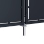 Anthrazitgraue Gartentür aus Stahl 350x175 cm von , Gartentore - Ref: Foro24-144539, Preis: 822,32 €, Rabatt: %