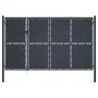 Anthracite grey steel garden gate 350x150 cm by , garden gates - Ref: Foro24-144538, Price: 736,32 €, Discount: %