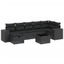 8-piece garden sofa set with black synthetic rattan cushions by , Garden sets - Ref: Foro24-3264441, Price: 534,29 €, Discoun...