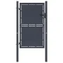 Anthrazitgraue Gartentür aus Stahl 100x175 cm von , Gartentore - Ref: Foro24-144521, Preis: 308,82 €, Rabatt: %