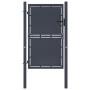 Anthrazitgraue Gartentür aus Stahl 100x175 cm von , Gartentore - Ref: Foro24-144521, Preis: 324,30 €, Rabatt: %