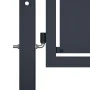 Anthrazitgraue Gartentür aus Stahl 100x175 cm von , Gartentore - Ref: Foro24-144521, Preis: 308,82 €, Rabatt: %