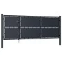 Anthracite grey steel garden gate 350x125 cm by , garden gates - Ref: Foro24-144537, Price: 625,00 €, Discount: %