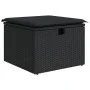 Set de sofás de jardín 7 pzas con cojines ratán sintético negro by , Garden sets - Ref: Foro24-3275295, Price: 546,94 €, Disc...