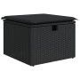 Set de sofás de jardín 7 pzas con cojines ratán sintético negro by , Garden sets - Ref: Foro24-3275295, Price: 526,54 €, Disc...