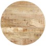 Bistro table made of rough mango wood Ø60x76 cm by , Kitchen and dining tables - Ref: Foro24-321087, Price: 170,66 €, Discoun...