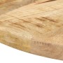 Bistro table made of rough mango wood Ø60x76 cm by , Kitchen and dining tables - Ref: Foro24-321087, Price: 170,66 €, Discoun...