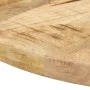 Bistro-Tisch aus grobem Mangoholz Ø60x76 cm von , Küchen- und Esstische - Ref: Foro24-321087, Preis: 167,02 €, Rabatt: %
