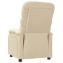 Cream fabric recliner. by , Armchairs - Ref: Foro24-344899, Price: 205,62 €, Discount: %