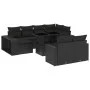 Garden sofa set 11 pieces and black synthetic rattan cushions by , Garden sets - Ref: Foro24-3274578, Price: 672,41 €, Discou...