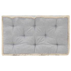 Cojín para sofá de palets gris 73x40x7 cm