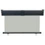 Balcony side awning, gray, 125x250 cm. by , Umbrellas - Ref: Foro24-48422, Price: 85,62 €, Discount: %