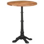 Mesa de bistró madera maciza de acacia Ø60x76 cm de , Mesas de cocina y de comedor - Ref: Foro24-321088, Precio: 176,68 €
