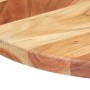 Solid acacia wood bistro table Ø60x76 cm by , Kitchen and dining tables - Ref: Foro24-321088, Price: 176,82 €, Discount: %