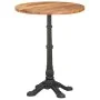 Solid acacia wood bistro table Ø60x76 cm by , Kitchen and dining tables - Ref: Foro24-321088, Price: 172,69 €, Discount: %