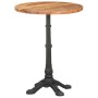 Solid acacia wood bistro table Ø60x76 cm by , Kitchen and dining tables - Ref: Foro24-321088, Price: 176,82 €, Discount: %