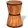 Hocker in Form einer Sanduhr aus grobem Mangoholz. von , Klapphocker und Stühle - Ref: Foro24-241637, Preis: 81,00 €, Rabatt: %