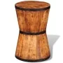 Hourglass-shaped stool made of rough mango wood by , Folding stools and chairs - Ref: Foro24-241637, Price: 80,07 €, Discount: %
