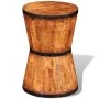 Hourglass-shaped stool made of rough mango wood by , Folding stools and chairs - Ref: Foro24-241637, Price: 80,07 €, Discount: %