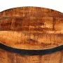Hourglass-shaped stool made of rough mango wood by , Folding stools and chairs - Ref: Foro24-241637, Price: 80,07 €, Discount: %