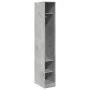 Engineered wood wardrobe in concrete gray, 30x50x200 cm by , Wardrobes - Ref: Foro24-3307687, Price: 105,54 €, Discount: %
