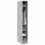 Engineered wood wardrobe in concrete gray, 30x50x200 cm by , Wardrobes - Ref: Foro24-3307687, Price: 105,54 €, Discount: %